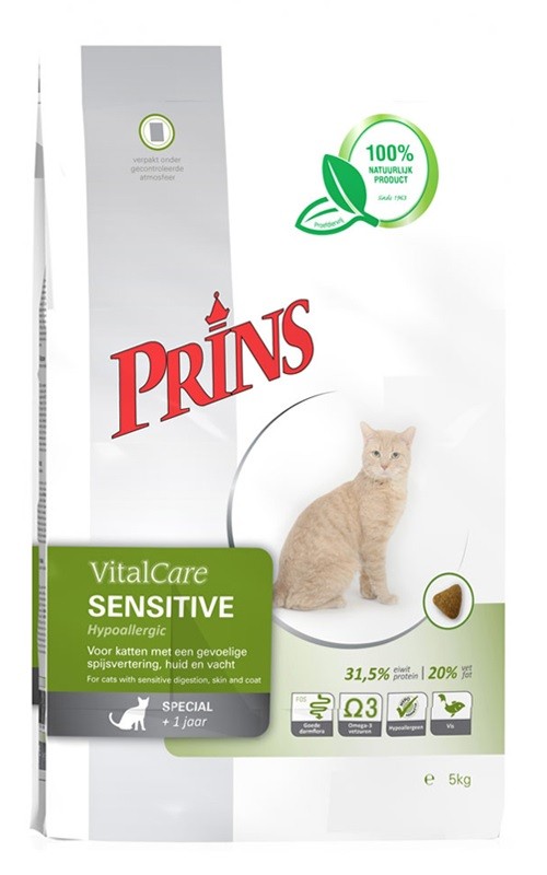 Prins VitalCare Sensitive Hypoallergenic kattefoder