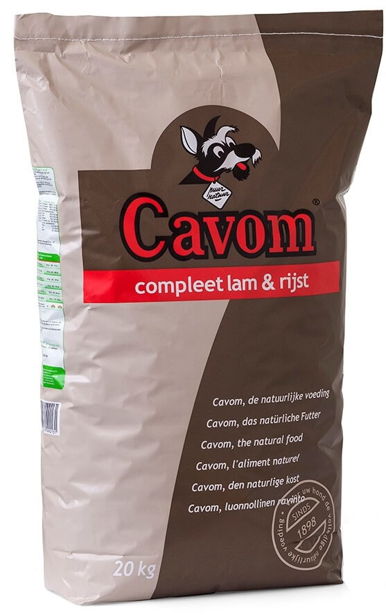 Cavom Complete lam og ris hundefoder