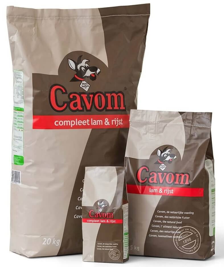 Cavom Complete lam og ris hundefoder