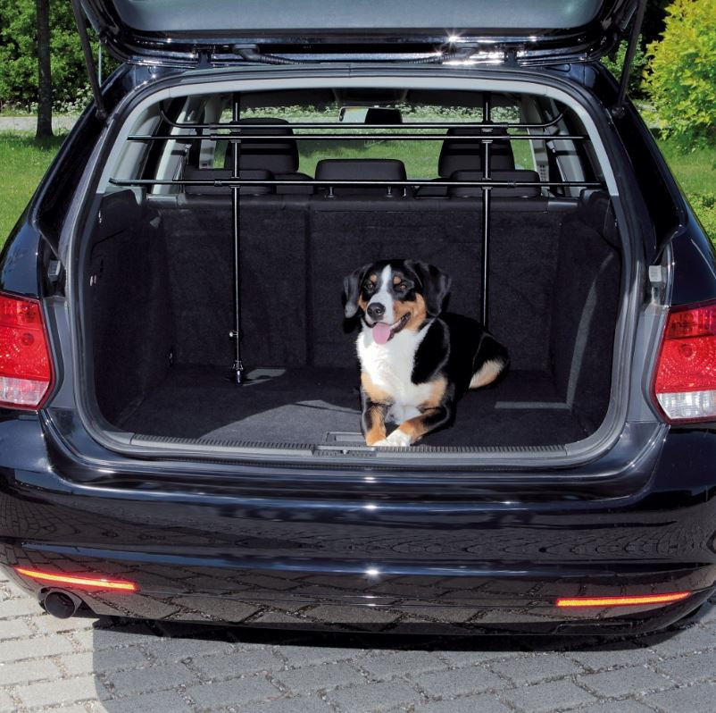 Trixie hundegitter til bilen buet justerbar