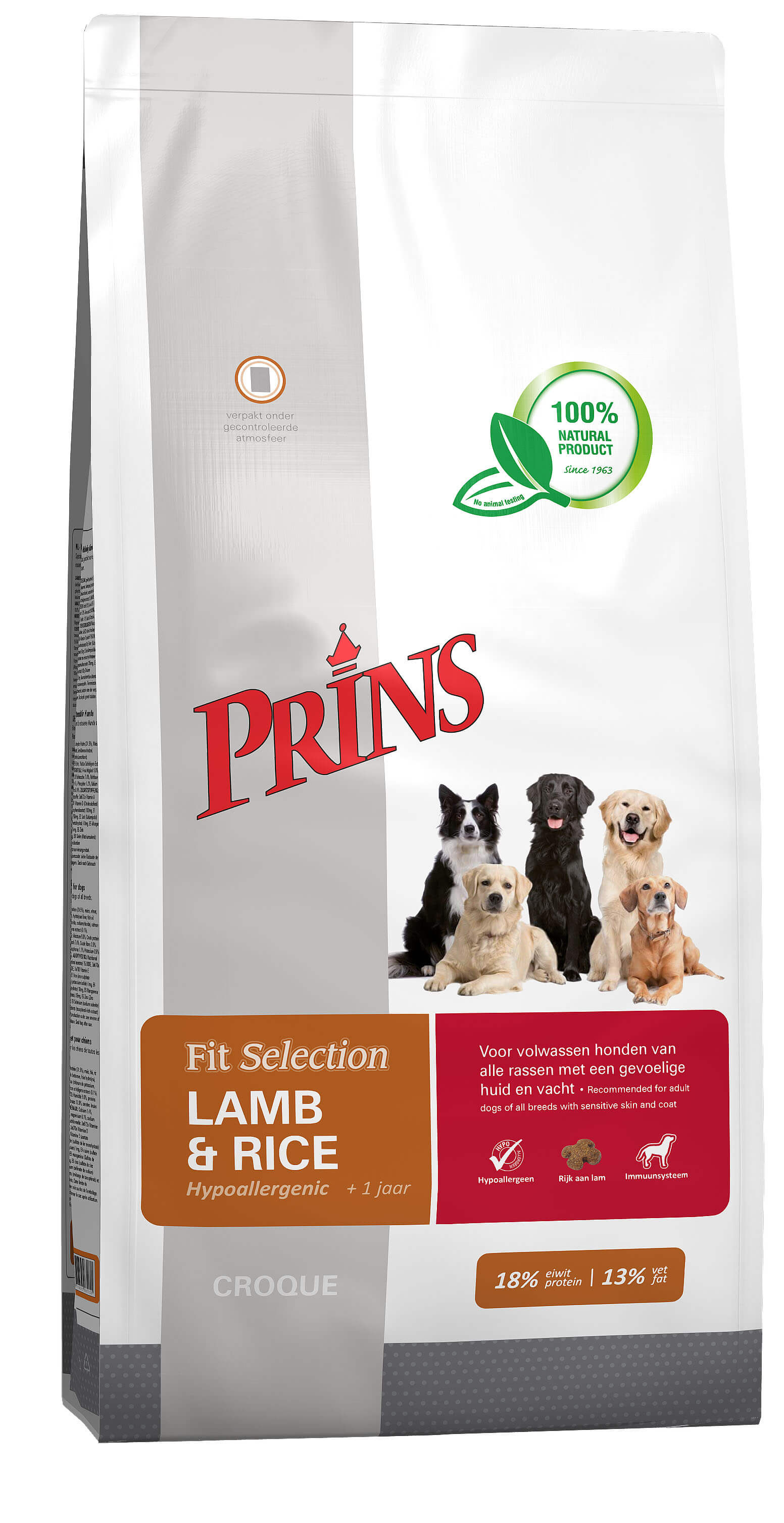 Prins Fit Selection med lam og ris hundefoder