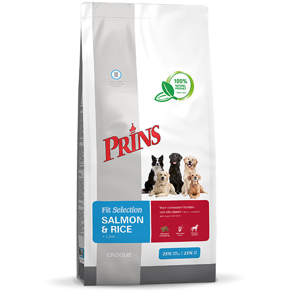 Prins Fit Selection med laks og ris hundefoder