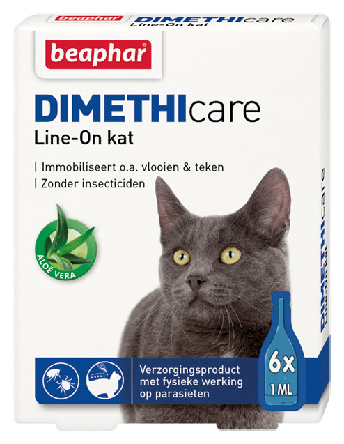 Beaphar Dimethicare line-on loppemiddel til katte