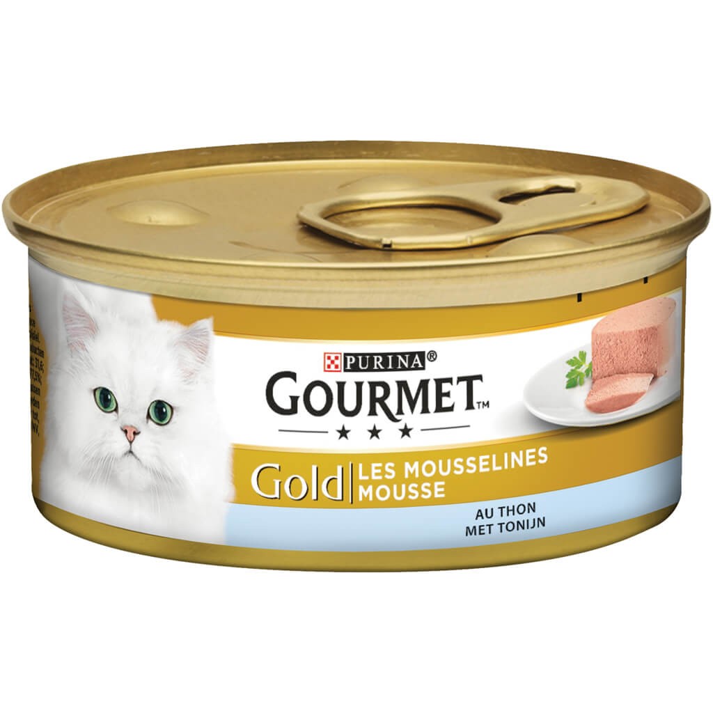 Gourmet Gold Mousse med tunfisk vådfoder til katte (85 g)