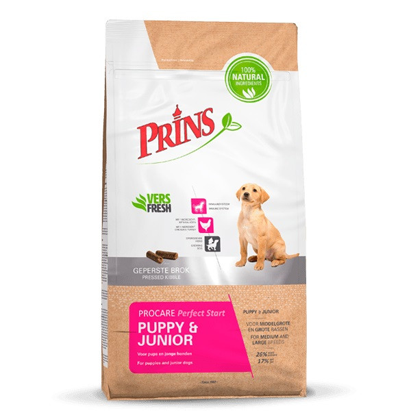 Prins ProCare Perfect Start Puppy & Junior hundefoder