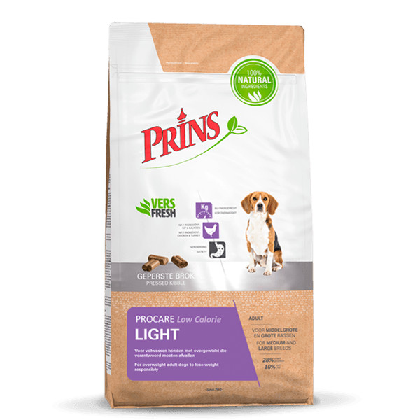 Prins ProCare Low Calorie Light hundefoder