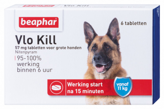 Beaphar Vlo Kill loppemiddel til hunde (fra 11 kg)