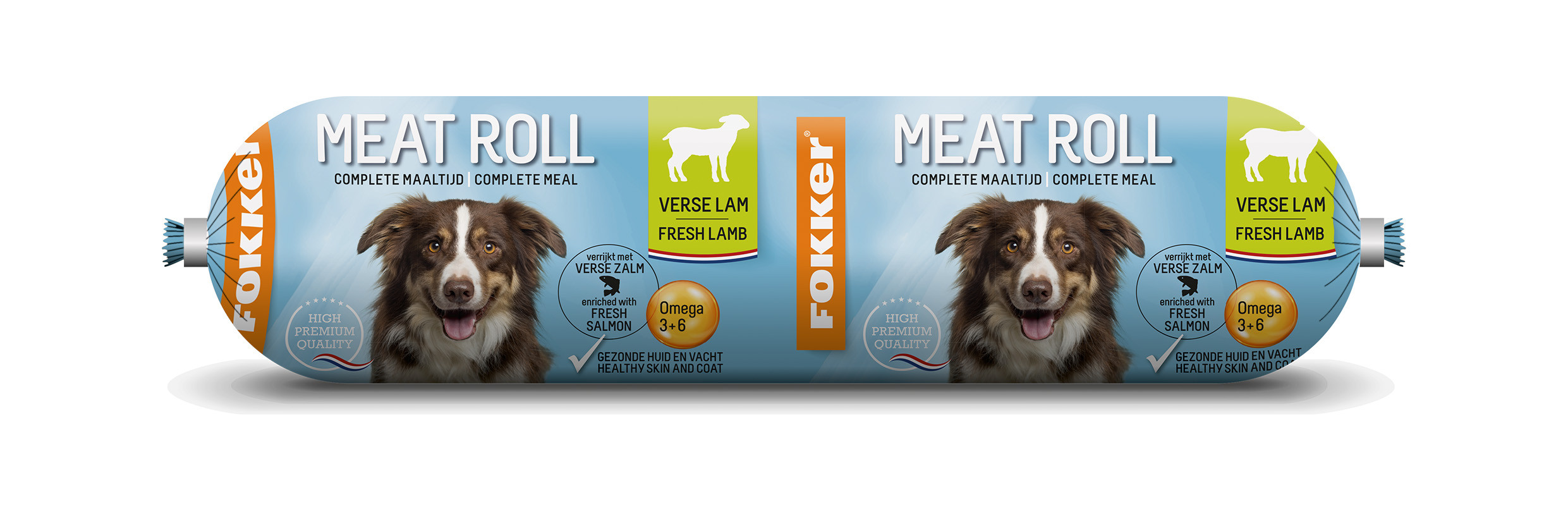 Fokker Dog Meat Roll verse Lam met Zalm