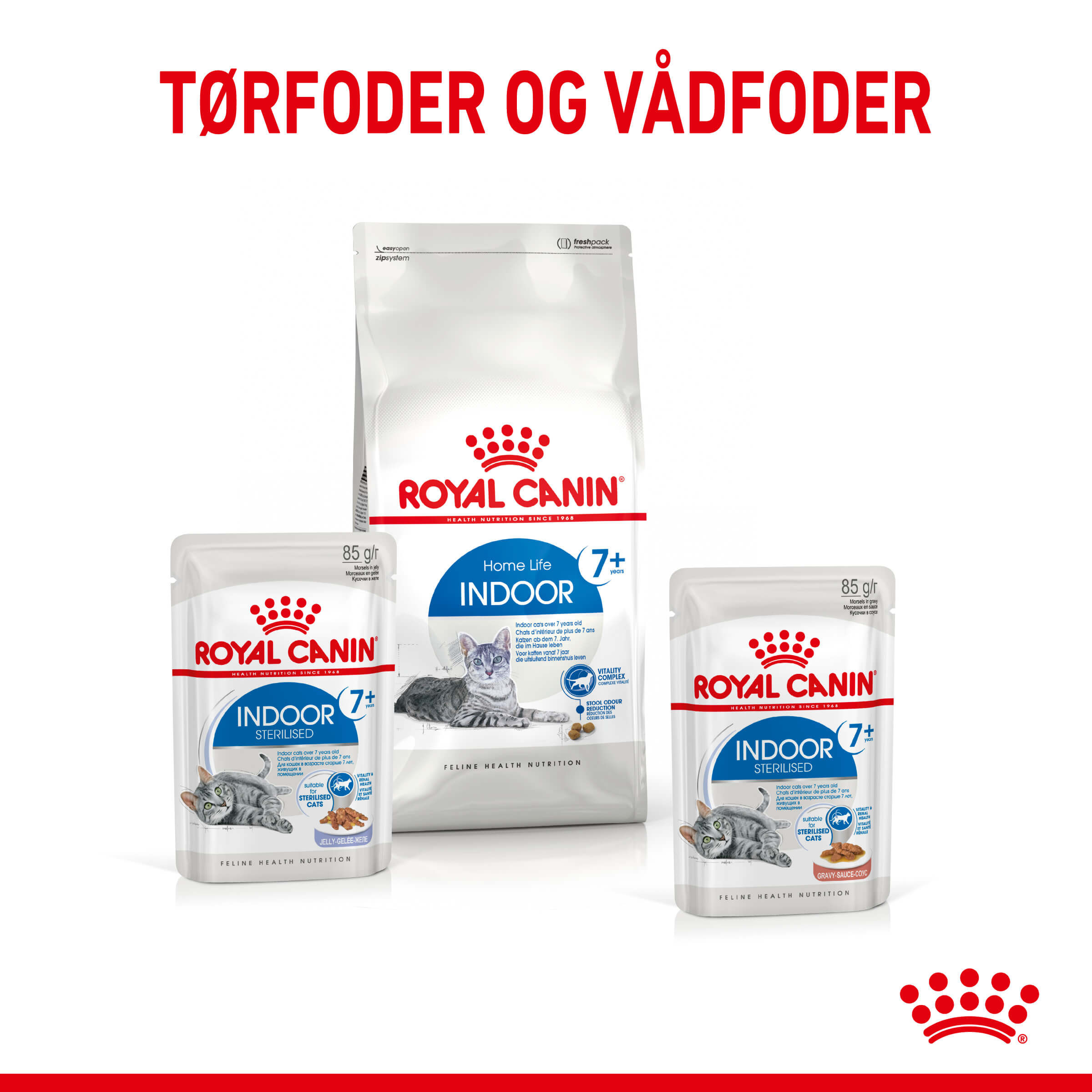 Royal Canin Indoor 7+ Sterilised kattenvoer x12