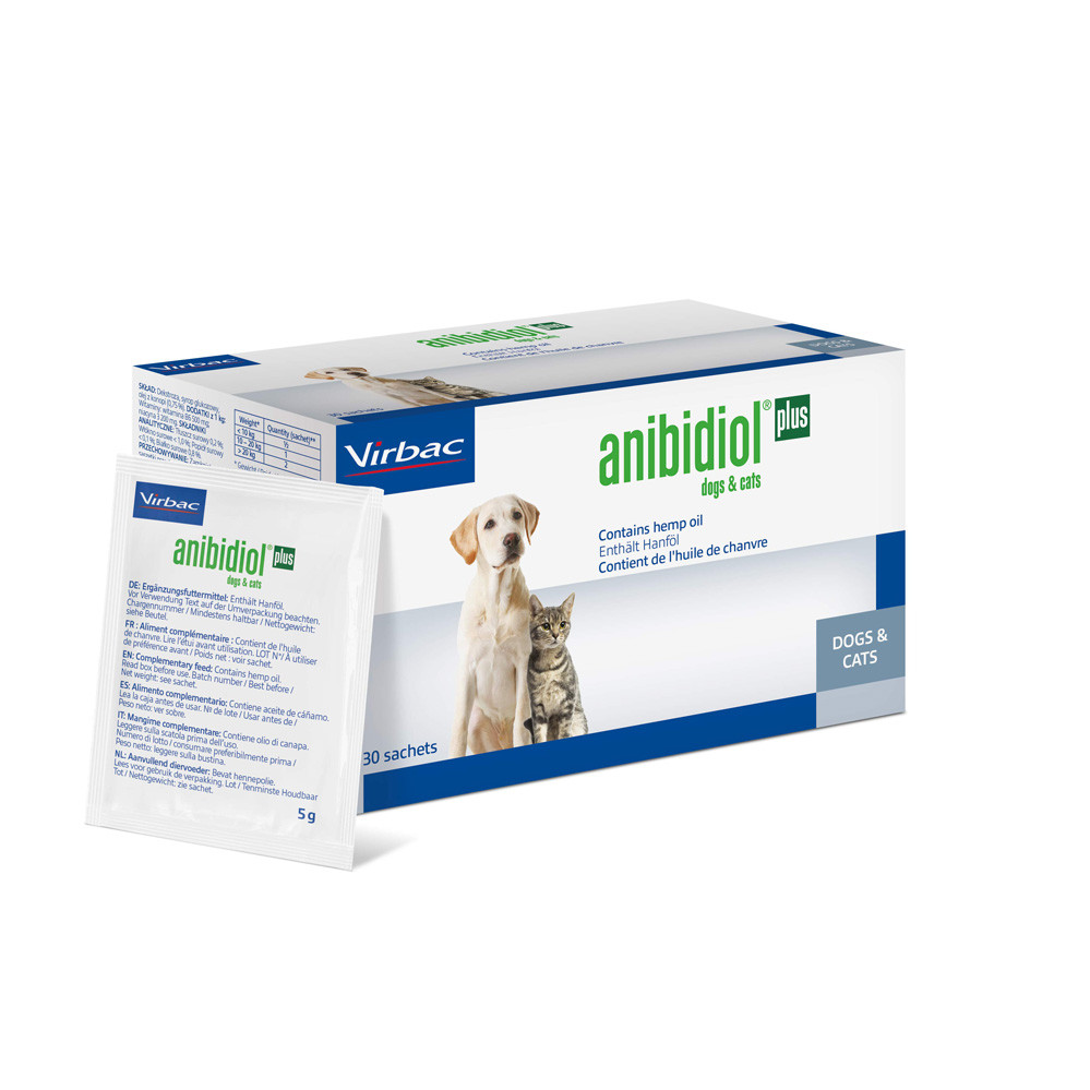 Anibidiol Plus voor hond en kat