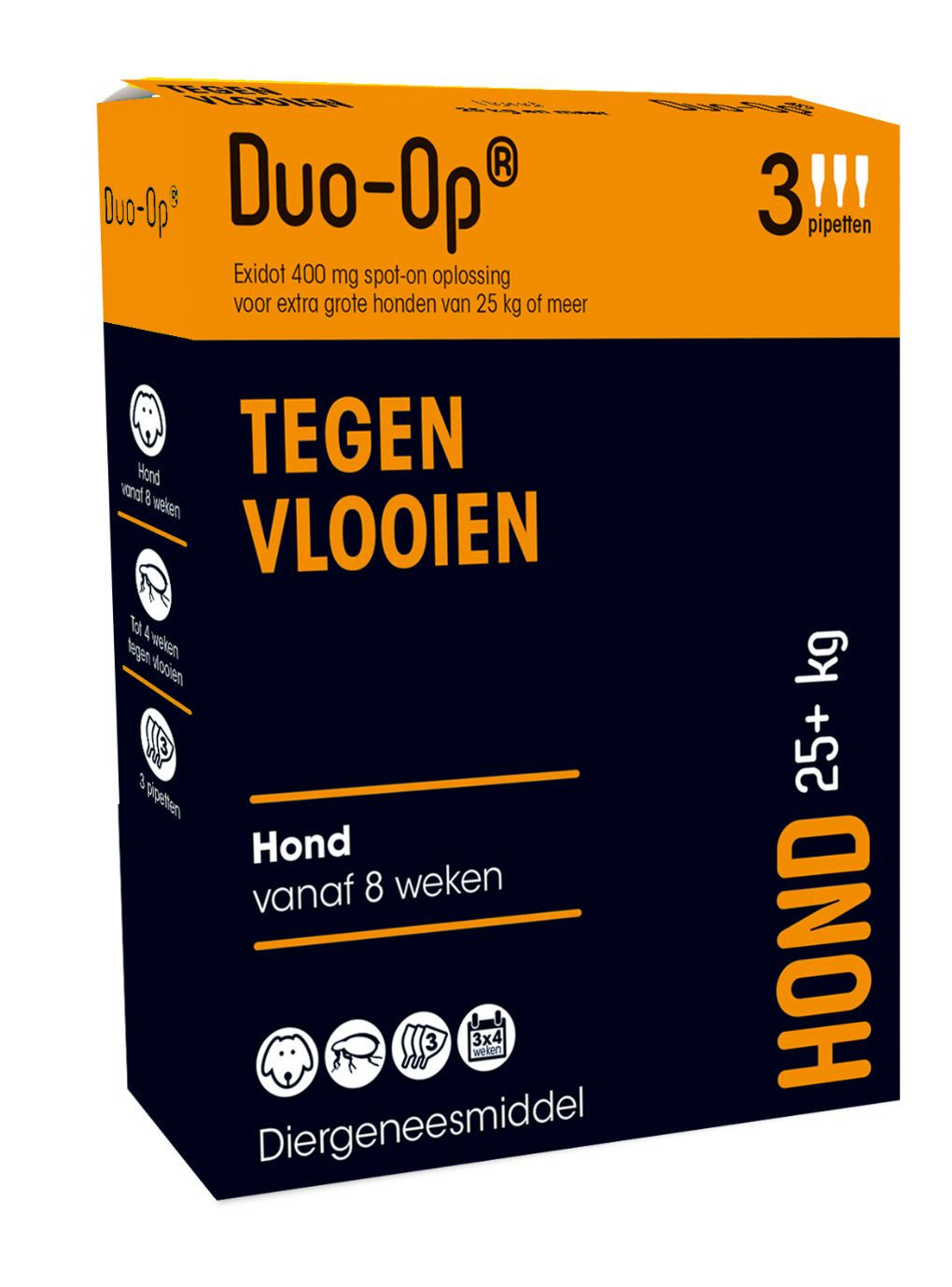 Duo Op Hond 400mg hond (+25 kg)