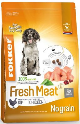 Fokker Fresh Meat hundefoder