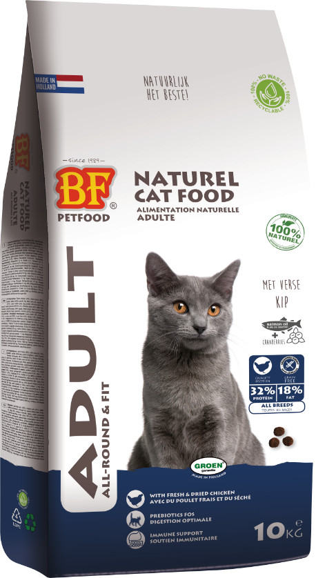 BF Petfood Adult Allround & Fit kattefoder