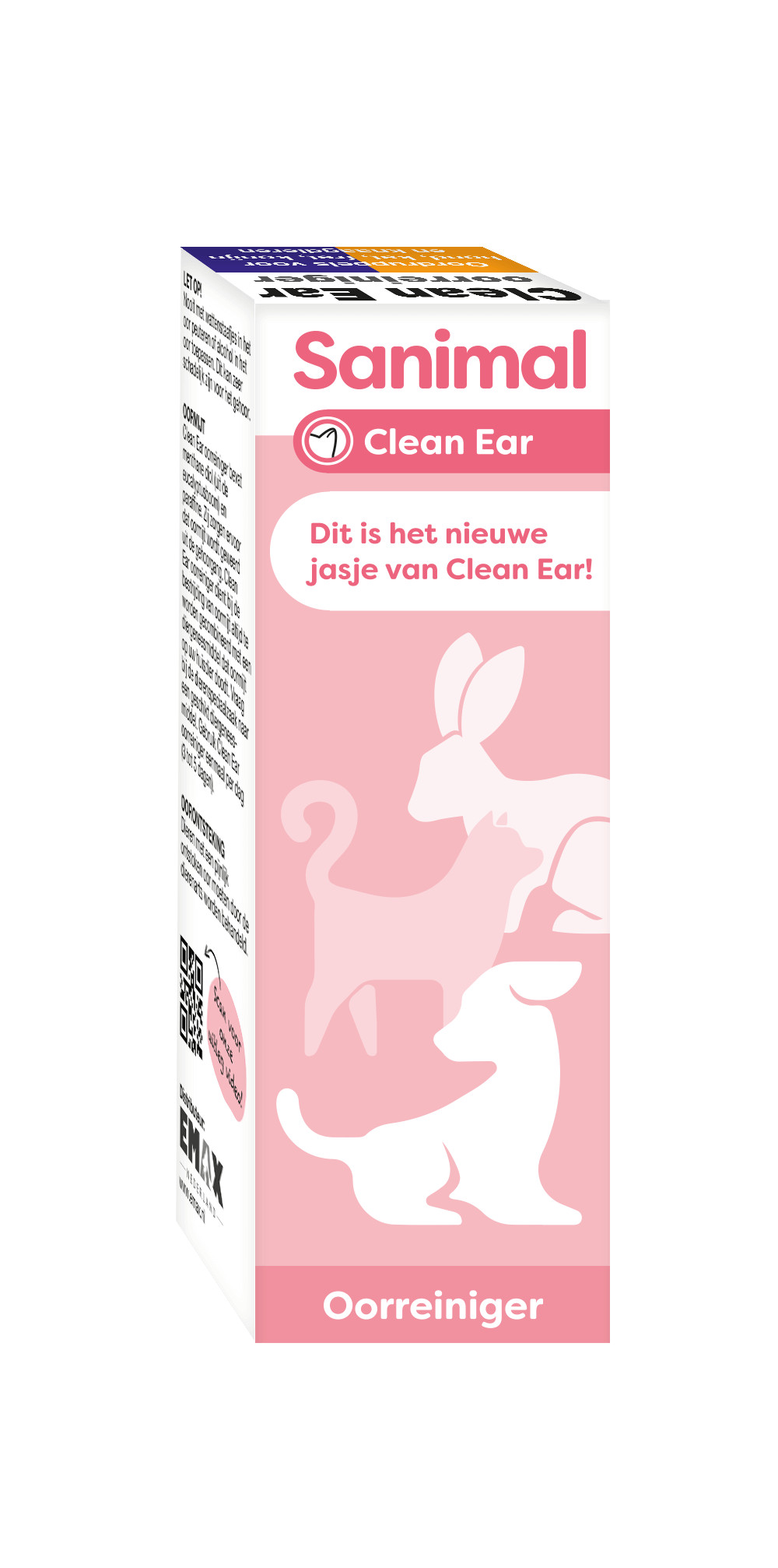 Sanimal Clean Ear ørerens til kæledyr