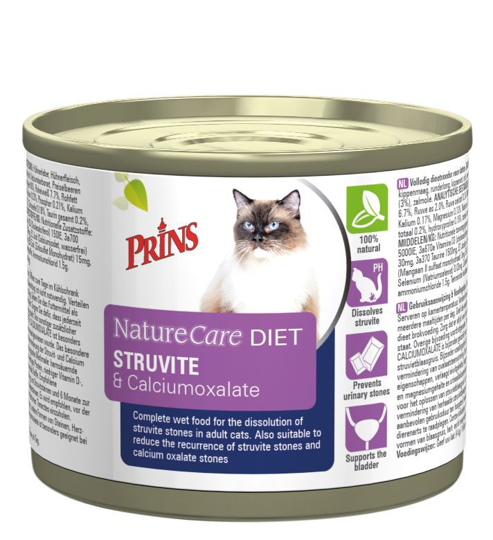 Prins NatureCare Diet Struvite & Calciumoxalate natvoer kat