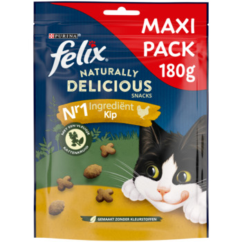 Felix Naturally Delicious Rijk aan Kip kattensnoep