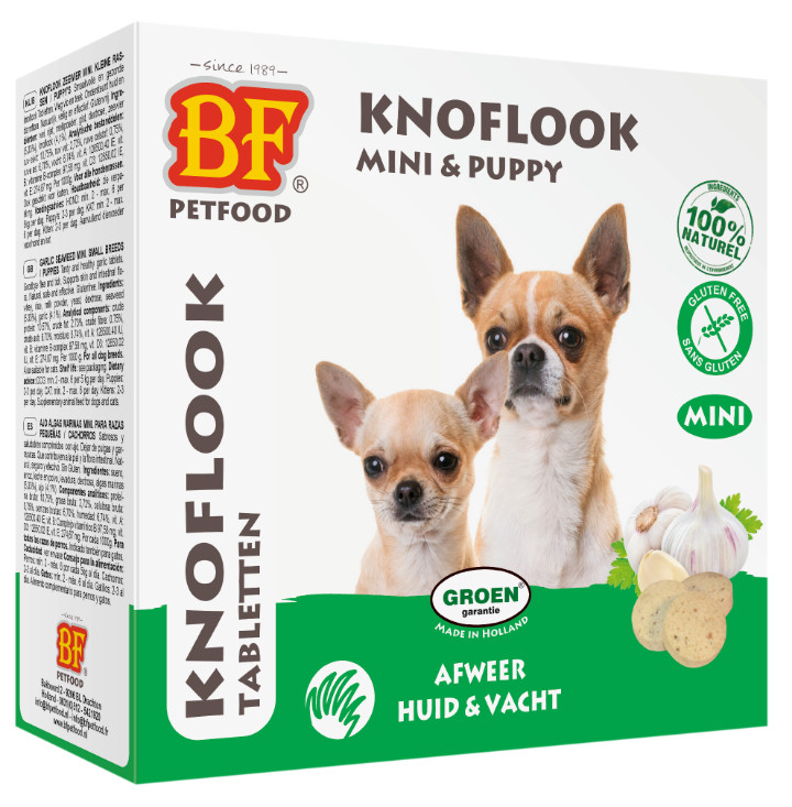 BF Petfood Tabletter Mini med hvidløg og tang til hunde