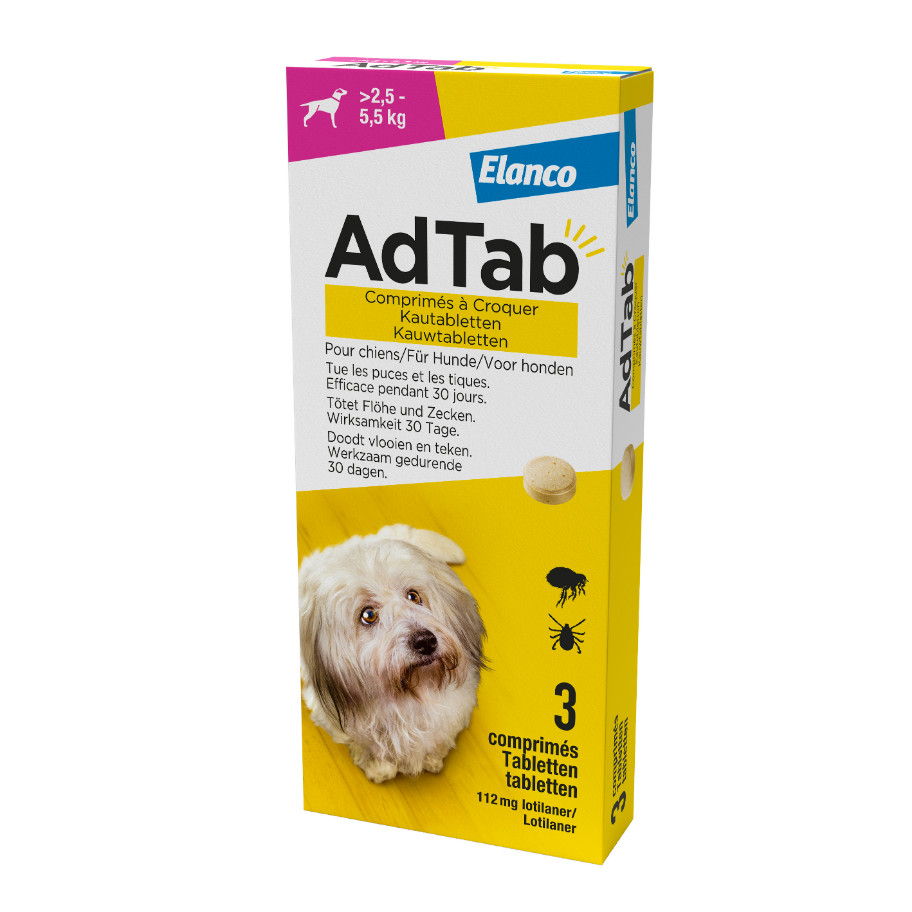 AdTab kauwtabletten voor de hond