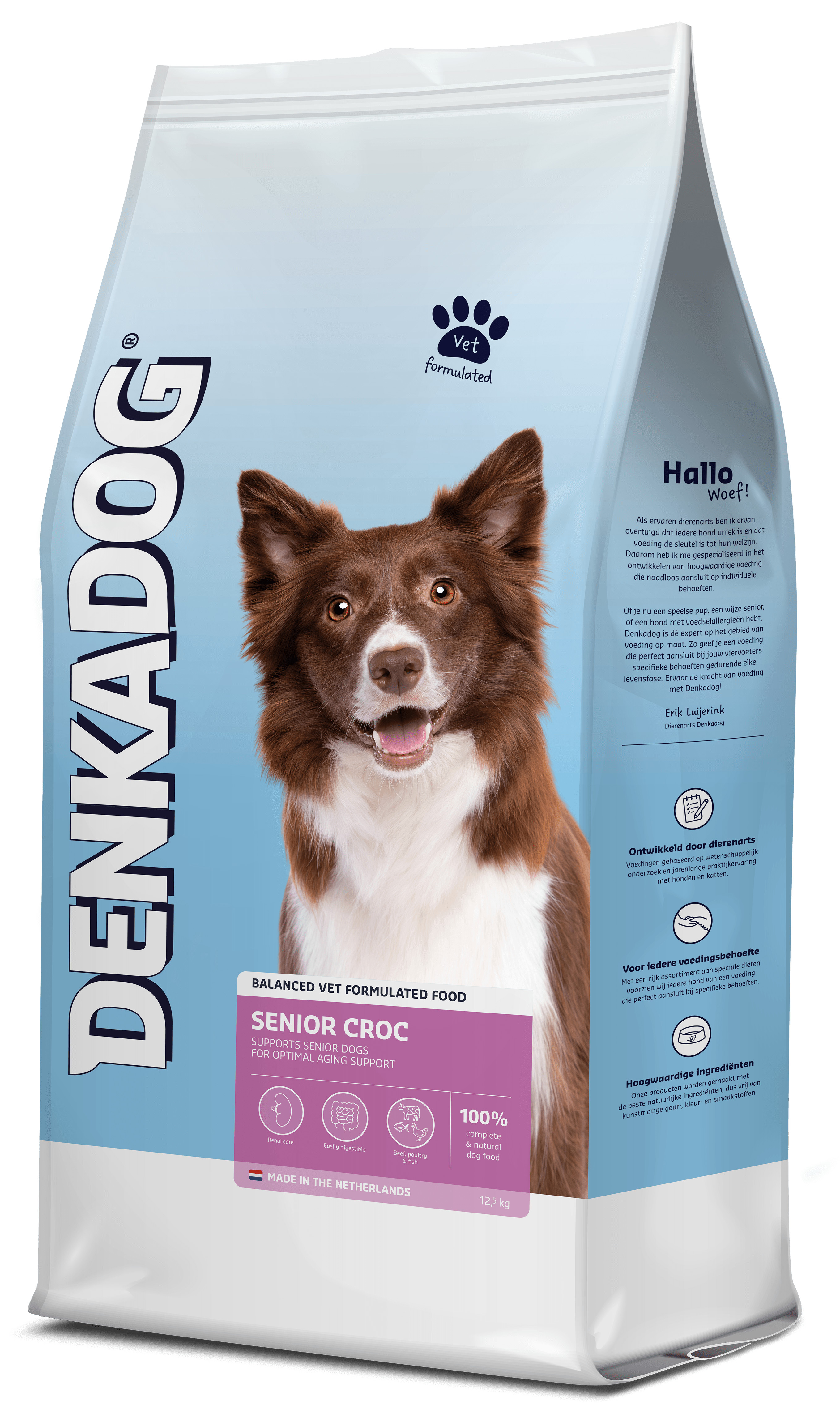 Denkadog Senior Croc hundefoder