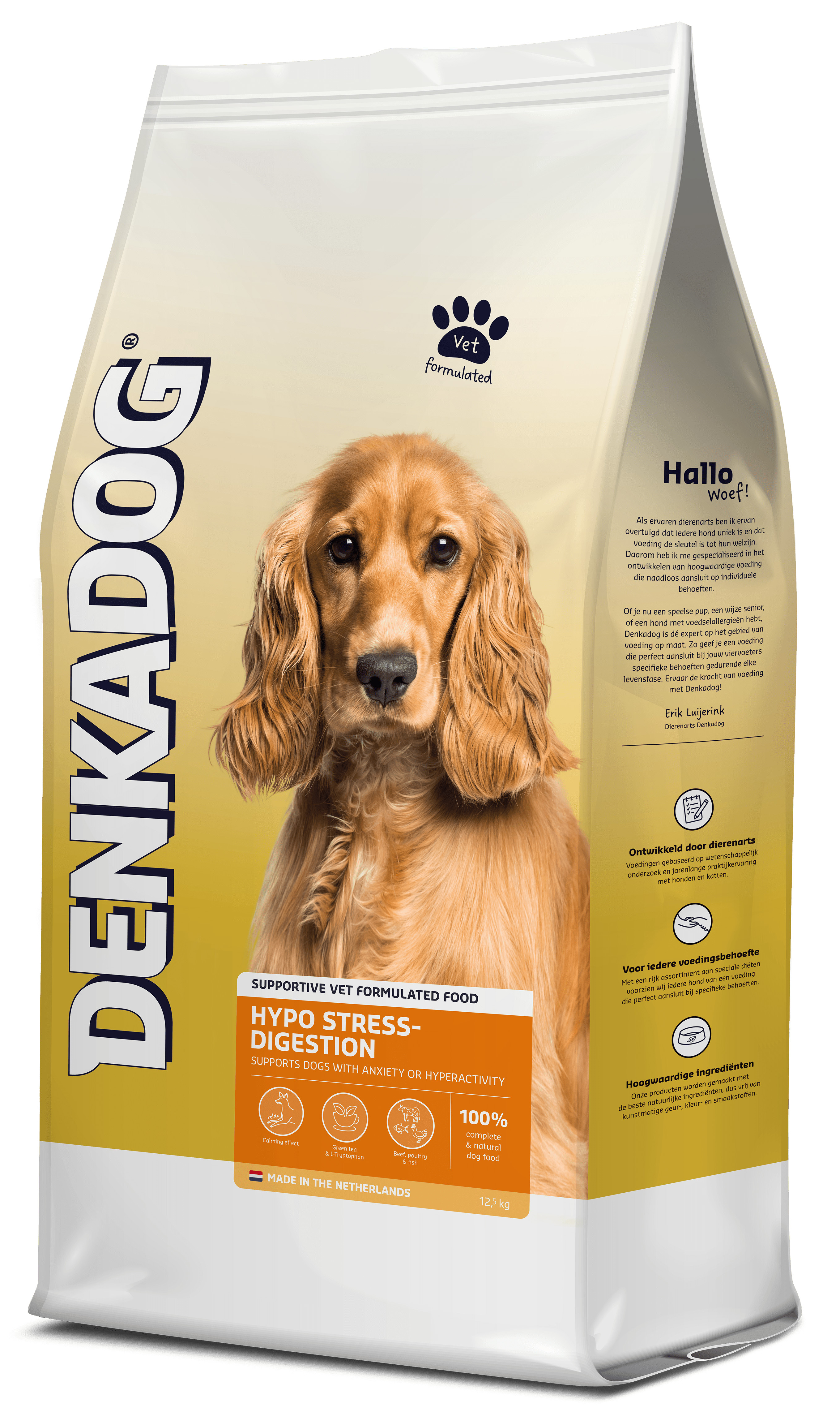 Denkadog Hypo Stress-Digestion hundefoder