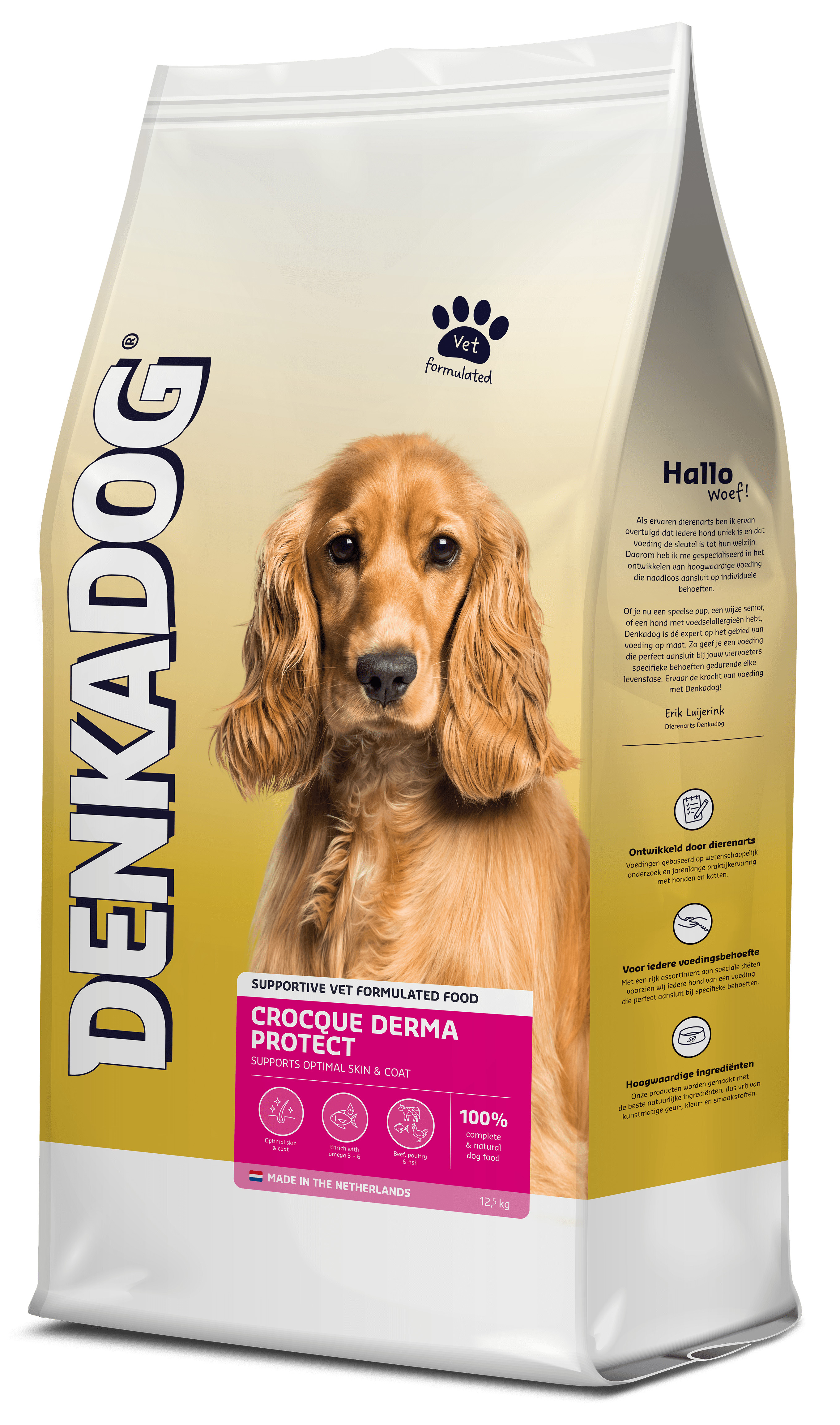 Denkadog Crocque Derma Protect hundefoder