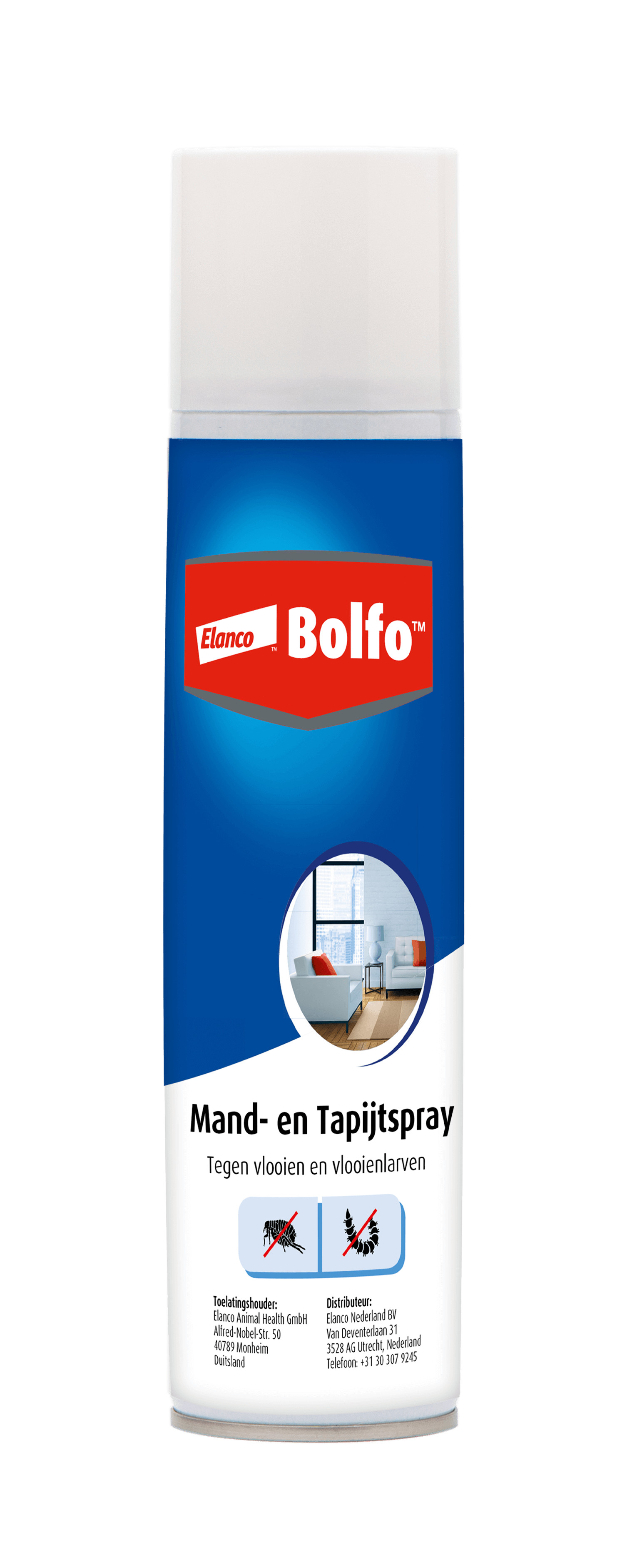 Bolfo Kurv- og tæppespray loppemiddel