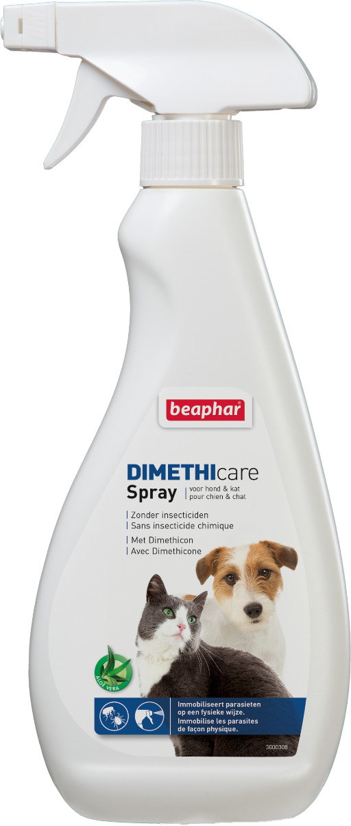 Beaphar Dimethicare Loppespray til hund og kat