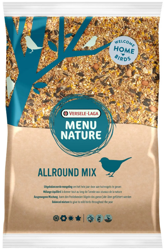 Versele-Laga Menu Nature All-round Mix / Wild Bird Feed strøfoder til havefugle