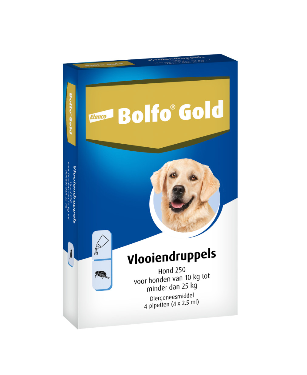 Bolfo Gold 250 hond vlooiendruppels