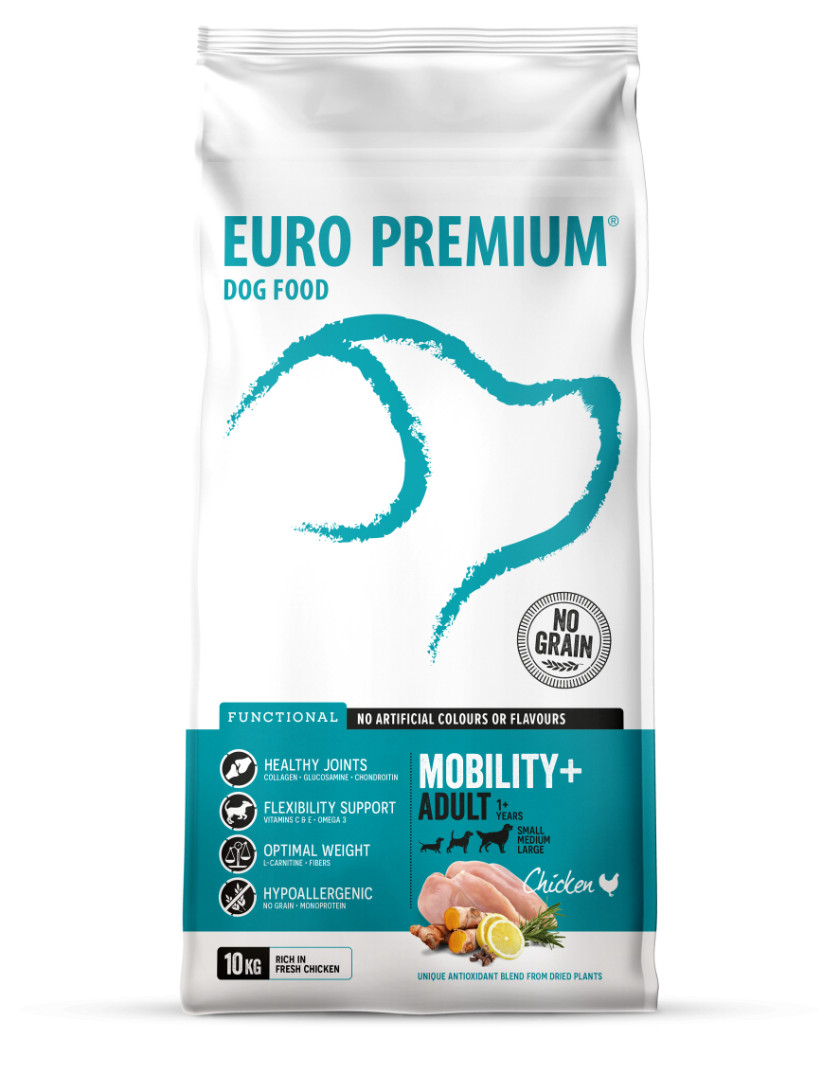 Euro Premium Adult Mobility+ Chicken hondenvoer