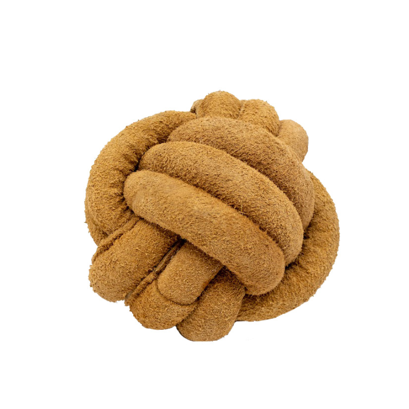 Hugglehounds Naturals leren bal voor de hond