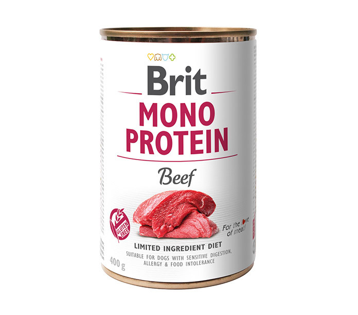 Brit Mono Protein rund natvoer hond