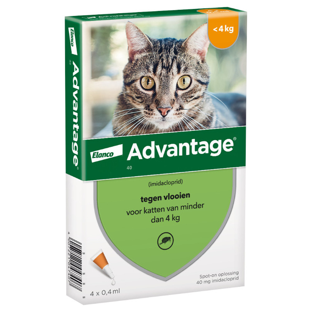 Advantage Nr. 40, Vlooienmiddel voor katten