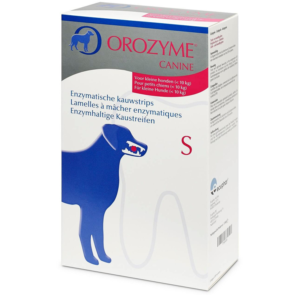 Orozyme Enzymatische Kauwstrips Hond Small tot 10 kg