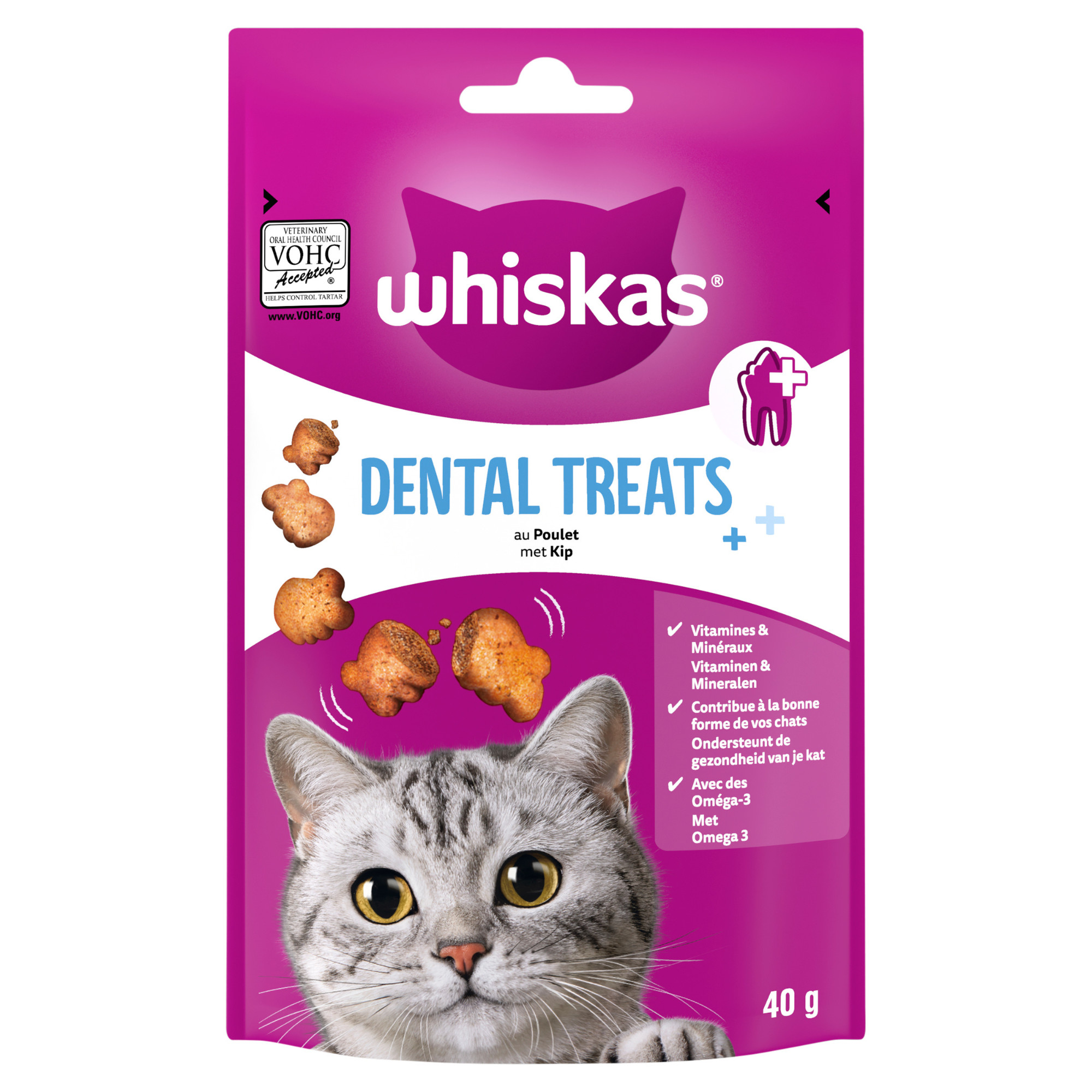 Whiskas Dental Treats kattesnack