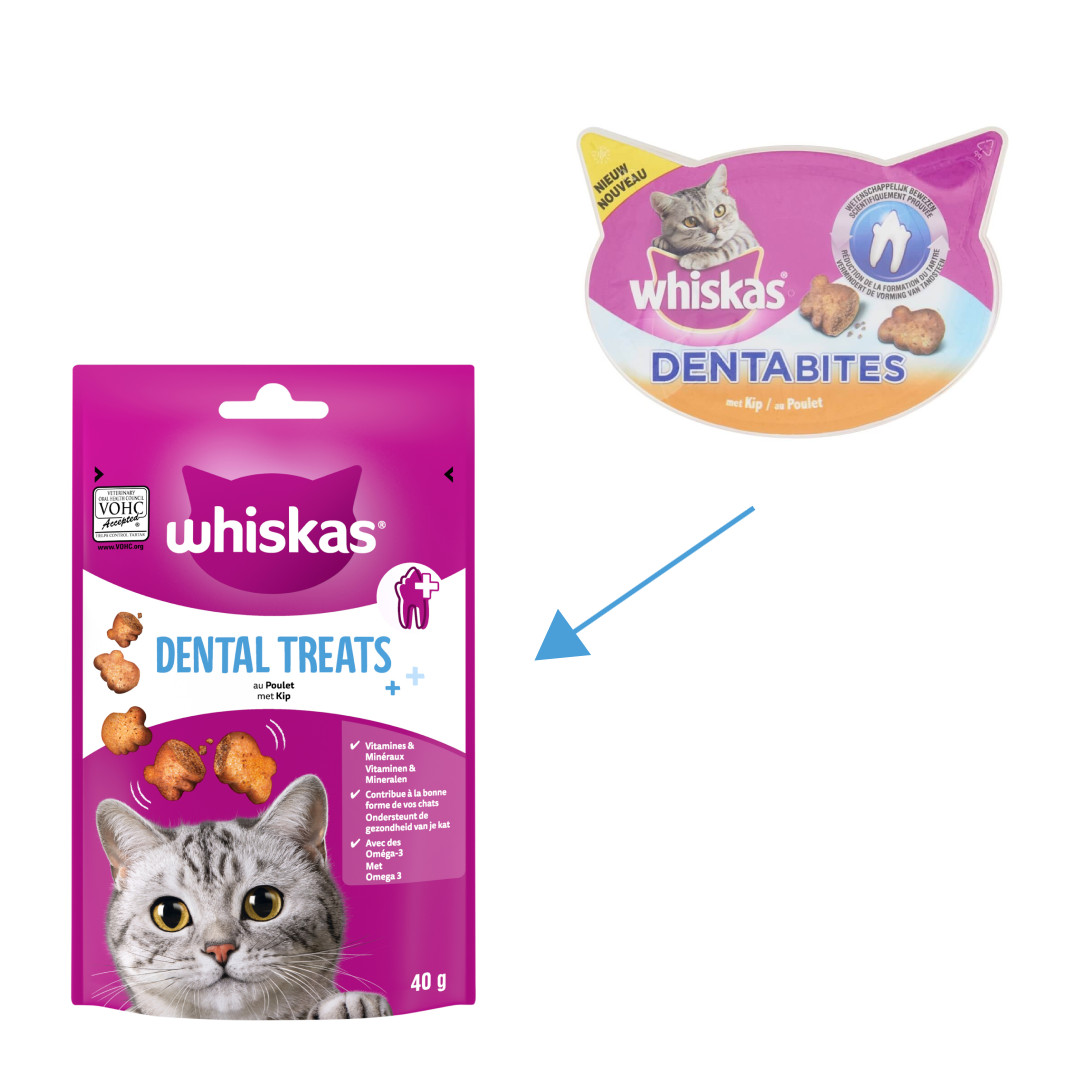 Whiskas Dental Treats kattesnack